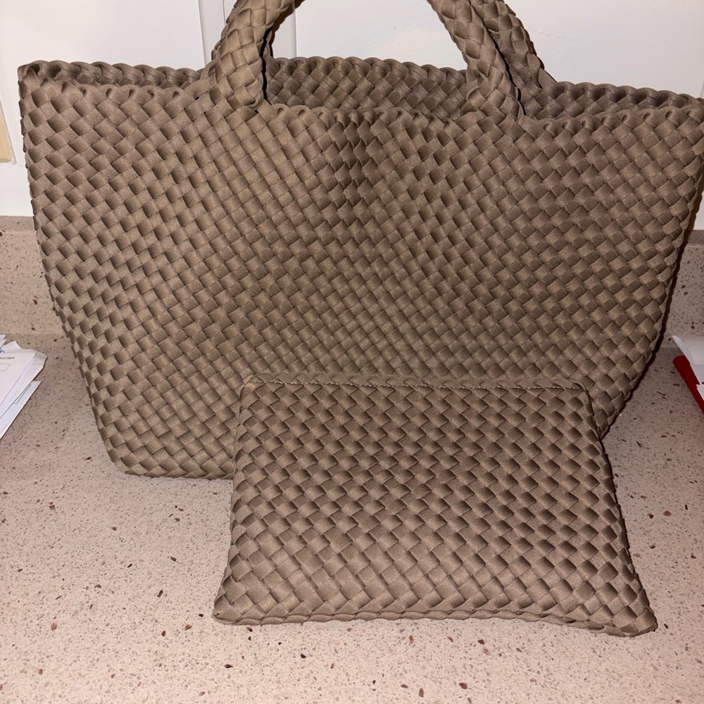 Naghedi St. Barths Medium Tote - Cashmere